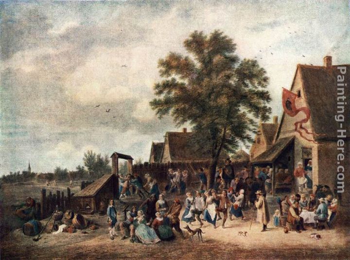 The Village Feast painting - David the Younger Teniers The Village Feast art painting